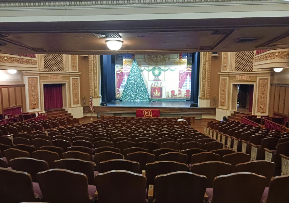 interior rylander theater stage